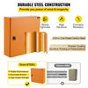 Caja eléctrica VEVOR, 20.0 x 20.0 x 6.0 in, probada según los estándaresNEMA 4 para exteriores, IP65 impermeable y a prueba de polvo, caja de conexiones con bisagras de acero al carbono laminado e