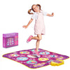 VEVOR Dance Mat, 9-Button Dance Mixer Rhythm Step Play Mat, Electronic Dance Pad with 3 Game Modes, Adjustable Volume, Built-in Music, 8 Challenge Levels, Birthday Toys Gifts for 3+ Year Old Girls