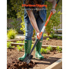 VEVOR Trench Shovel, 4 in Blade Heavy-Duty Trenching Shovel, Narrow Spade Trench Digger with Fiberglass Handle and Non-Slip Grip, for Gardening, Digging Holes, Trenching, and Planting, 56 in Long