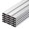 VEVOR Greenhouse Spring Wire and Lock Channel, 30 Packs 6.56 ft PVC-Coated Wiggle Wire & Aluminum Alloy Channel Bundle Kit with Included Screws, 0.05 in Thickened, Poly Film & Shade Cloth Attachments