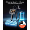 VEVOR Triple Lens Endoscope with Light, 5" HD IPS Screen Industrial Borescope Camera, 8 + 2 LED Lights, 8X Zoom, 5000mAh, IP67 Waterproof Inspection Snake Camera for Automotive, Plumbing (4.9FT Cable)