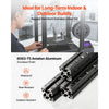 VEVOR 4PCS 4040 Aluminum Extrusion Profile, 78.74 Inch 2000 mm, T Slot European Standard Anodized Linear Rail, High-Strength Extruded Aluminum Rail, for 3D Printer Parts and CNC DIY Workbench, Black