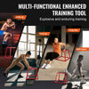 VEVOR Plyometric Jump Boxes, 12/18/24 Inch Plyo Box, Platform and Jumping Agility Box, Anti-Slip Fitness Exercise Step Up Box Set for Home Gym Training, Conditioning Strength Training, Red