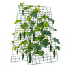 VEVOR Cucumber Trellis 4 Pack, A-Frame Garden Trellises for Raised Bed, Metal Rustproof Coating Plant Support for Vine, Climbing Plants, Peas, Beans, Zucchini, Tomato, Flower (46.06 x 16.93 in x 4PCS)