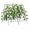 VEVOR Cucumber Trellis 4 Pack, A-Frame Garden Trellises for Raised Bed, Metal Rustproof Coating Plant Support for Vine, Climbing Plants, Peas, Beans, Zucchini, Tomato, Flower (46.06 x 18.11 in x 4PCS)