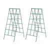VEVOR Cucumber Trellis 4 Pack, A-Frame Garden Trellises for Raised Bed, Metal Rustproof Coating Plant Support for Vine, Climbing Plants, Peas, Beans, Zucchini, Tomato, Flower (46.06 x 18.11 in x 4PCS)