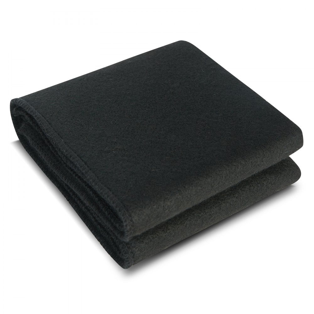 VEVOR Carbon Felt Welding Blanket, 27" x 12" Flame Retardant Welding Blankets, Up To 1800°F Heat Resistant Blanket Set, Cuttable Carbon Fiber Fire Retardant Insulation Welding Mat Pad, 1 Pack