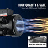 VEVOR 1.5HP Electric Motor 3450 rpm, AC 115V/230V, 56C Frame, Air Compressor Motor Single Phase, 5/8" Keyed Shaft, CW/CCW Rotation for Agricultural Machinery and General Equipment