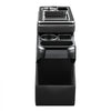 VEVOR Center Console Between Seat Floor Mount Console Storage Box, Central-Console Tools Organizer with Sliding Lid, Cups Holders & Multiple Storage Compartments for Trucks, Minivans, SUVs