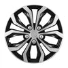 VEVOR Hubcaps Wheel Covers, 16 Inch Set of 4 Wheel Rim Cover Hubcaps OEM Replacement, R16 Size Snap On Car Hub Caps, Universal 10-Spoke ABS Tire Rim Caps for Hyundai Chevrolet Ford Honda, Silver/Black