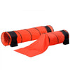 VEVOR Dog Agility Training Equipment, 7 PCS Set Upgrade w/ Adjustable High Hurdles,6 Weave Poles,2 Tunnels,Jump Ring,Pause Box,Whistle,Foldable Bowl,Puppy Obstacle Course Kit w/ 3 Bags