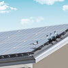 VEVOR 6 inch x 100ft Solar Panel Bird Guard, Critter Guard Roll Kit with 100pcs Aluminum Alloy Fasteners, Solar Panel Guard with Rust-proof PVC Coating, 1/2 inch Wire Roll Mesh