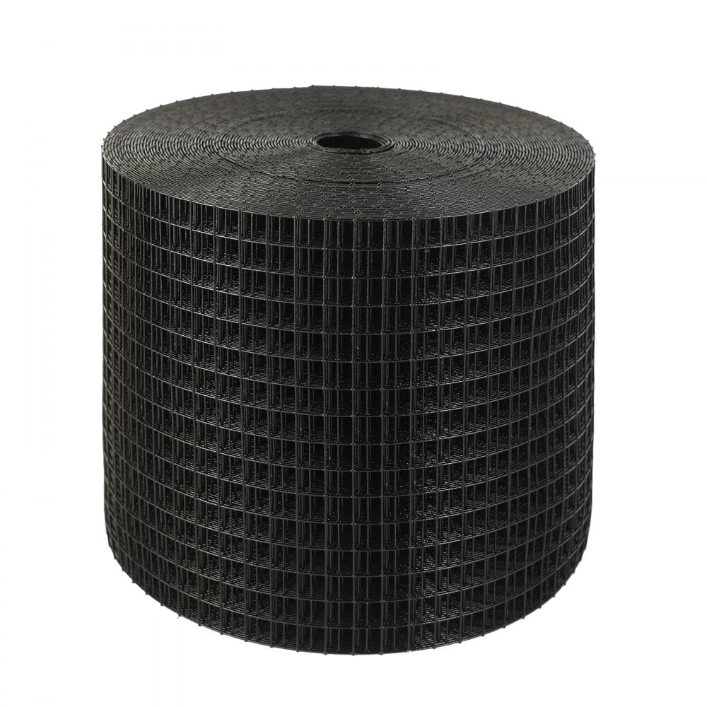 VEVOR 6 inch x 100ft Solar Panel Bird Guard, Critter Guard Roll Kit with 60pcs Aluminum Alloy Fasteners, Solar Panel Guard with Rust-proof PVC Coating, 1/2 inch Wire Roll Mesh