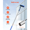 VEVOR Water Fed Pole Kit, 30FT Solar Panel Cleaning Pole with Extendable Handle, 180° Rotatable Brush Head & 65.6FT Hose, Household & Outdoor Window Cleaner Tool for Caravan Solar Panel Deck