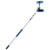 VEVOR Solar Panel Cleaning Kit, 24 ft, Water Fed Pole Kit with Cleaning Brush, Soap Dispenser, Extendable Aluminum Telescopic Pole, 180° Rotatable Brush Head, for Roof Mounted Solar Panels, Windows
