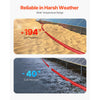 VEVOR 100FT Solar Panel Extension Cable 10AWG Waterproof PV 6mm² Cable Red