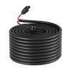 VEVOR 100FT Solar Panel Extension Cable, 10 AWG, Solar Panel Wire with Flame Retardant Protective Sleeving, Female and Male Connectors, IP67 Waterproof PV Wire, for Outdoor Automotive RV, Black & Red