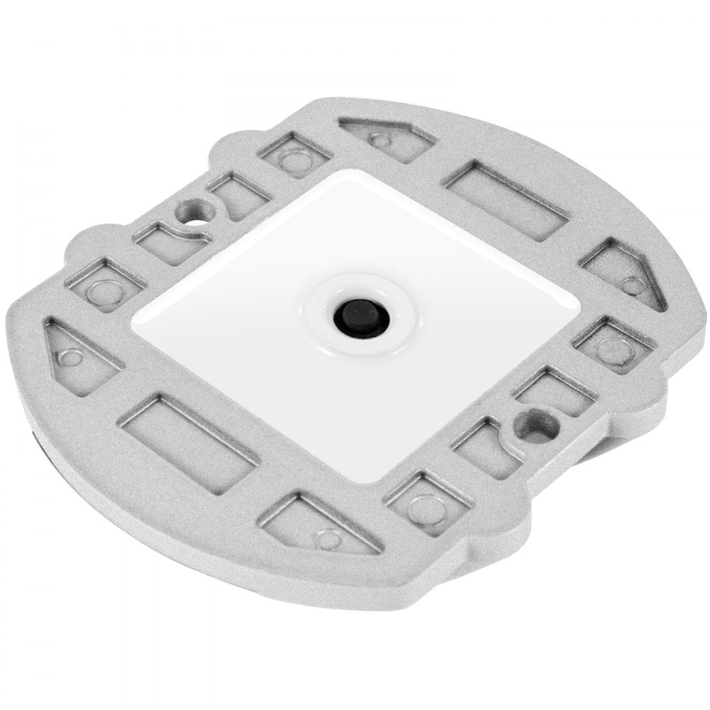 VEVOR Solar Pathway Lights, 12-Pack, White, Includes Screws, Weatherproof Outdoor Deck Lights, 6 LED, Ideal for Garden Paths, Walkways, Driveways & Steps