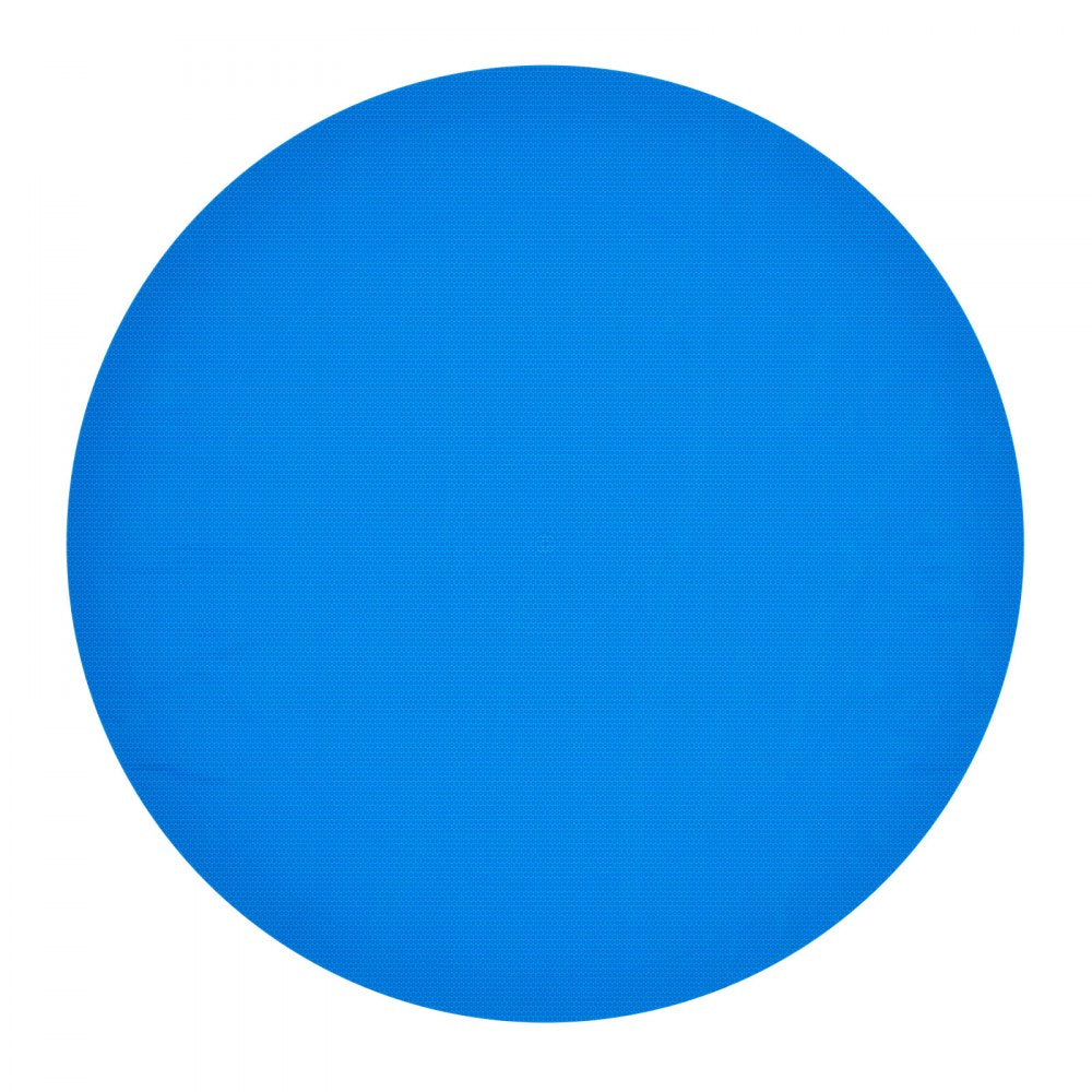 VEVOR Solar Pool Cover, 15 ft Round Pool Bubble Cover, 12 Mil Pools Solar Blanket with Bubble & PE Material, Daytime Heat Absorption, Nighttime Heat Retention, Heat Retaining Solars Covers, Blue