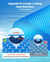 VEVOR Solar Pool Cover, 27 ft Round, 16 Mil, Blue - Image 3