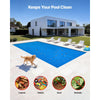 VEVOR Solar Pool Cover, 36 x 18 ft Rectangle Pool Bubble Cover, 8 Mil Pools Solar Blanket with Bubble & PE Material, Daytime Heat Absorption, Nighttime Heat Retention, Heat Retaining Solars Covers, Blue