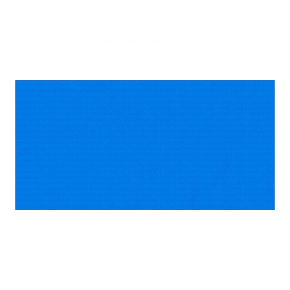 VEVOR Solar Pool Cover, 36 x 18 ft Rectangle Pool Bubble Cover, 8 Mil Pools Solar Blanket with Bubble & PE Material, Daytime Heat Absorption, Nighttime Heat Retention, Heat Retaining Solars Covers, Blue