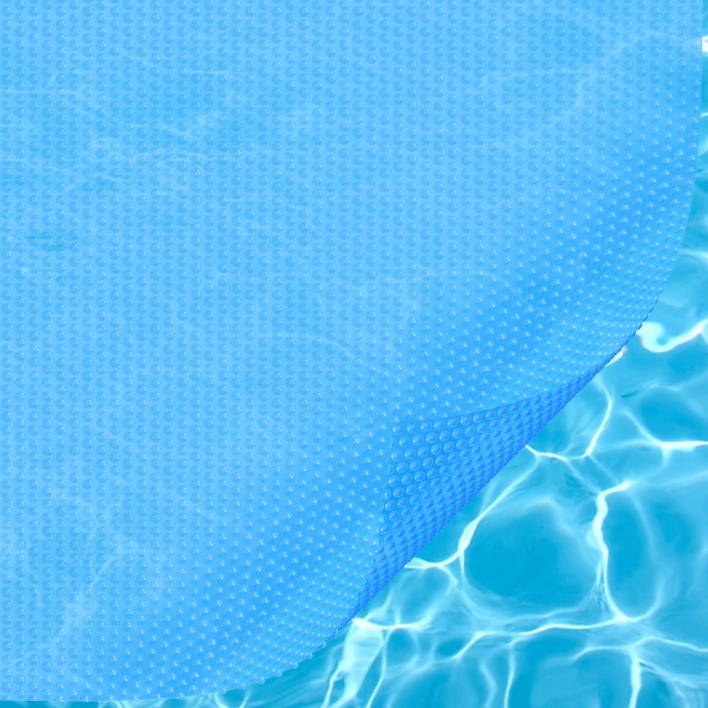VEVOR Solar Pool Cover, 24 x 12 ft Rectangle Solar Blanket for Pools, Inground Above Ground Swimming Pool Solar Cover, 16 mil Solar Covers Blue