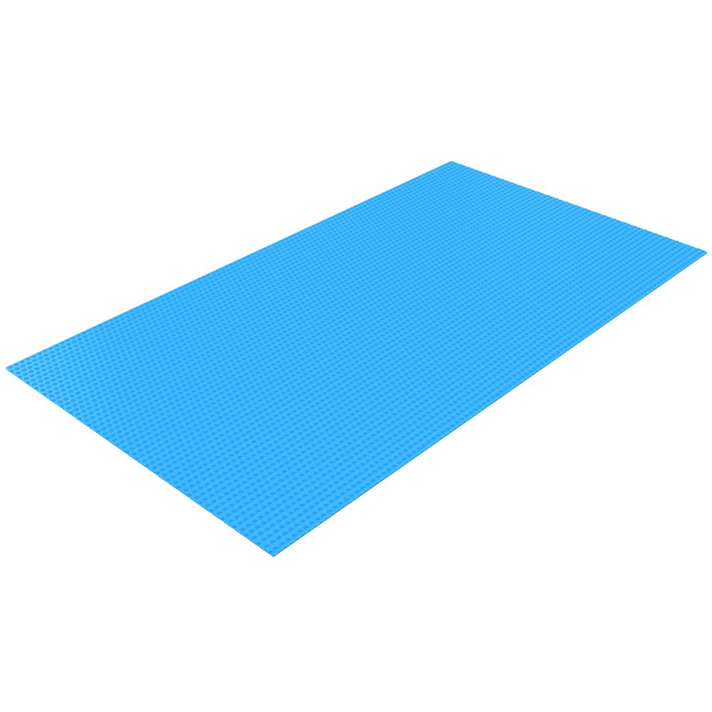 VEVOR Solar Pool Cover, 28 x 14 ft Rectangle Solar Blanket for Pools, Inground Above Ground Swimming Pool Solar Cover, 8 mil Solar Covers Blue