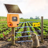 VEVOR Solar Fence Charger, 1J 10kV Solar Powered Fence Charger, 1.86 Miles Range, Electric Fence Energizer Kit, Keep Out Predators, 3 Days Runtime, for Livestock, Poultry, Garden Protection