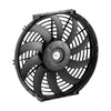 VEVOR Gable Mount Fan, 12 Inch Solar Power Attic Exhaust Fan with Adjustable Thermostat & Outer Mesh, 1300 CFM House Ventilator Cools Up to 1850 Sq.Ft, Quiet Ventilation for Roof, Garage, Shop, Black