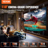 Big 110" Diagonal 16:9 HD Projector Screen Home Theater Outdoor Use