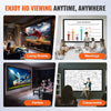 Big 110" Diagonal 16:9 HD Projector Screen Home Theater Outdoor Use