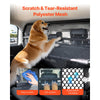VEVOR Dog Car Barrier, 46" Wide Car Divider for Cargo Area, Vehicle Pet Barrier with See Through Net Mesh, Universal-Fit Dog Car Barrier for Small-Sized SUVs, Trucks and Vehicle, Black