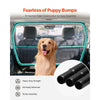 VEVOR Dog Car Barrier, 56" Wide Car Divider for Front Seats Installation, Vehicle Pet Barrier with See Through Net Mesh, Universal-Fit Dog Car Barrier for Full-size Sedans, Trucks, and SUVs, Black