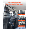 VEVOR Dog Car Barrier, Adjustable Universal-Fit Vehicle Pet Barrier for Cars, Trucks, SUVs, Moves with Your Vehicle, Tilt Slide Recline, Easy Install Dog Car Gate - Strong Metal Tubing Gate Divider