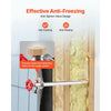 VEVOR Anti-Siphon Frost-Proof Sillcock, 12" Freeze Proof Outdoor Faucet Bib with Backflow Preventer, 1/2" Push-to-Fit Connector X 3/4" Hose Bibb, No Lead Frost-free Spigot for PEX Copper CPVC Pipes