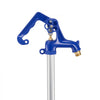 VEVOR Frost Proof Yard Hydrant, 6.22FT Freeze-Proof Outdoor Faucet with 48" Bury Depth, 3/4" NPT Pipe Connection, Lever Handle + Handwheel, No Lead Freezeless Hydrant for Yard Garden Farm Irrigation