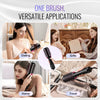 VEVOR Hair Blow Dryer Brush, 4 in 1 Ionic Hair Dryer and Styler Volumizer with 2.95" Ceramic Coating Oval Barrel & 3 Heat Settings, Professional Hot Air Styling Brush for Straightening Drying Curling