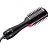 VEVOR Hair Blow Dryer Brush, 4 in 1 Ionic Hair Dryer and Styler Volumizer with 2.95" Ceramic Coating Oval Barrel & 3 Heat Settings, Professional Hot Air Styling Brush for Straightening Drying Curling