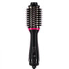 VEVOR Hair Blow Dryer Brush, 4 in 1 Ionic Hair Dryer Styler and Volumizer with Electroplated Titanium & 2.56" Ceramic Coating Oval Barrel, 3-Temp Hot Air Styling Brush for Drying Straightening Curling