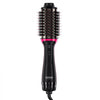 VEVOR Hair Blow Dryer Brush, 4 in 1 Ionic Hair Dryer Styler and Volumizer with Electroplated Titanium & 2.56" Ceramic Coating Oval Barrel, 3-Temp Hot Air Styling Brush for Drying Straightening Curling