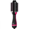VEVOR Hair Blow Dryer Brush, 4 in 1 Ionic Hair Styler and Volumizer with Electroplated Titanium & 2.95" Ceramic Coating Oval Barrel, Dual Voltage 110V/240V Hot Air Styling Brush for Salon Home Travel