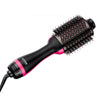 VEVOR Hair Blow Dryer Brush, 4 in 1 Ionic Hair Dryer Styler and Volumizer with Electroplated Titanium & 2.95" Ceramic Coating Oval Barrel, 3-Temp Hot Air Styling Brush for Drying Straightening Curling