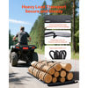 VEVOR Yard Drag Sled, 90 x 46 in, 1500lbs Heavy Duty Utility Sled, HDPE Drag Glider with Ropes & Pull Cables, Hand & Vehicle Use Game Hauler for Firewood Ice Fishing, Compatible with ATVs UTVs Tractors