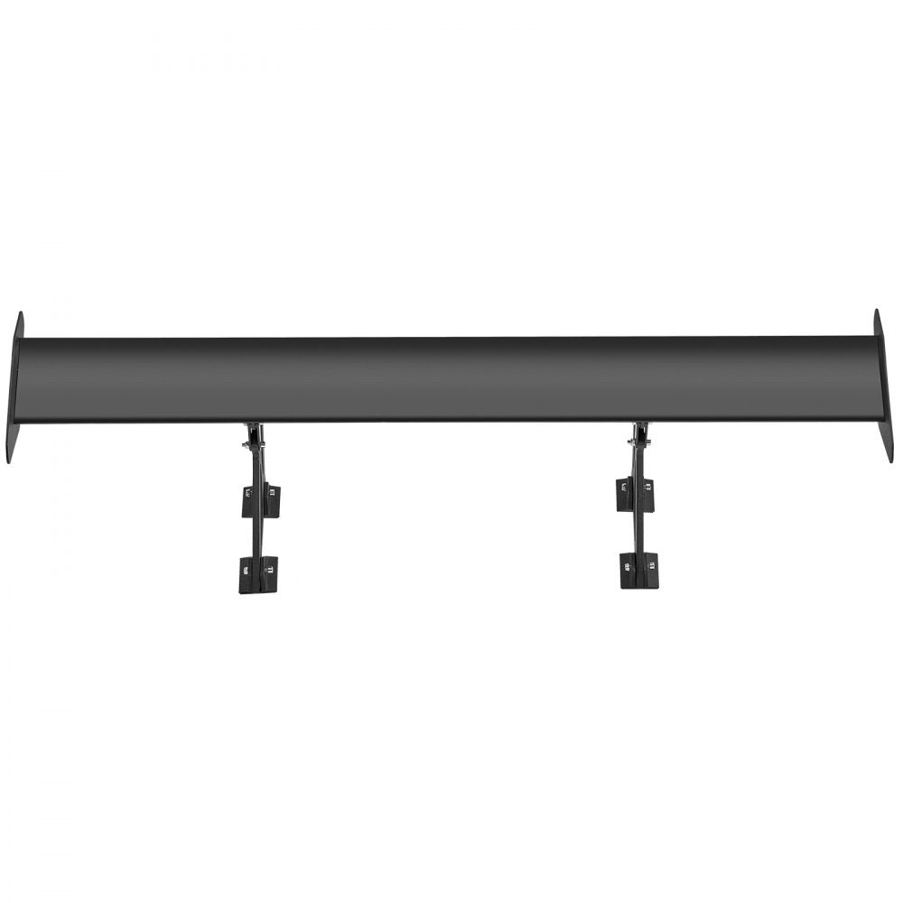 VEVOR GT Wing Car Spoiler, 43.3 inch Universal Spoiler with Single Deck, Adjustable Lightweight Aluminum, Car Rear Spoiler Wing, Racing Spoiler BGW/JDM Drift Black