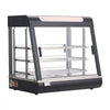 VEVOR 3-Tier Commercial Food Warmer Display, 1200W Food Display Warmer with LED Light, Top Storage and Adjustable Shelves, 86℉~185℉ Steam Heating, 106Qt/100L for Hamburger, Pizza, Bread, Fried Chicken