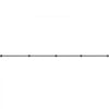 VEVOR Pipe Stair Handrail, 13FT Staircase Handrail, 440LBS Load Capacity Carbon Steel Pipe Handrail, Industrial Pipe Handrail with Wall Mount Support, Round Corner Wall Handrailing for Indoor, Outdoor