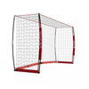 VEVOR Soccer Goal 12 x 6 FT Soccer Net for Backyard Collapsible Base Red, Portable & Quick Setup Set, with Metal Base, Carry Bag, Ground Stakes, for Youth & Adults Outdoor Backyard Practice Training
