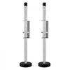 VEVOR Ladder Levler, 23.4 inch Steel 550lbs Load Ladder Leveling Tool, Pitch Hopper, Stair Ladder Stabilizer with Storage, Easy to Use for All Surfaces,Extension Ladder Accessories for Uneven Ground