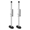 VEVOR Ladder Levler, 23.4 inch Steel 550lbs Load Ladder Leveling Tool, Pitch Hopper, Stair Ladder Stabilizer with Storage, Easy to Use for All Surfaces,Extension Ladder Accessories for Uneven Ground